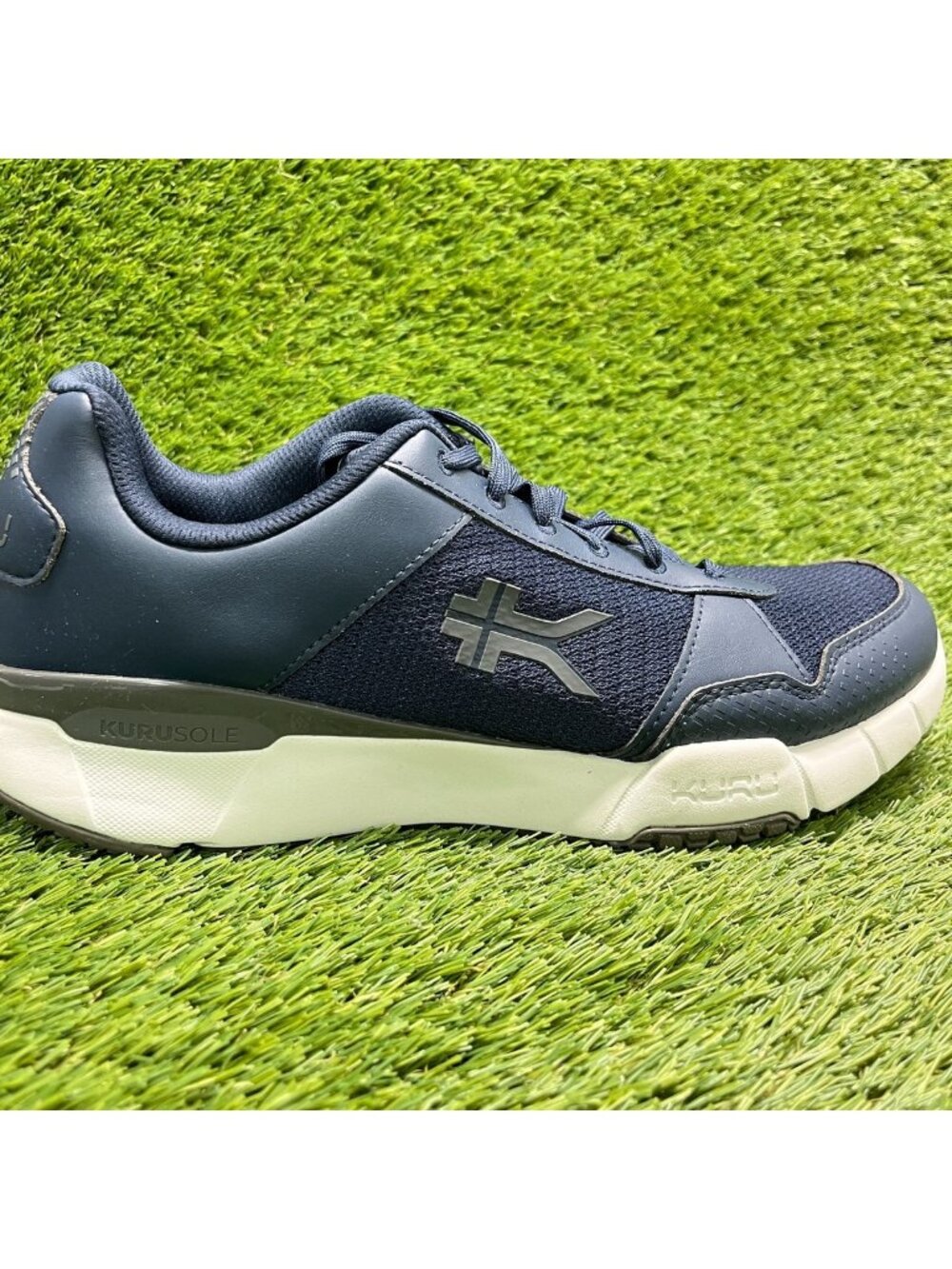 Kuru Quantum 2.0 Mens Size 13 Blue White Athletic Running Walking Shoes Sneakers